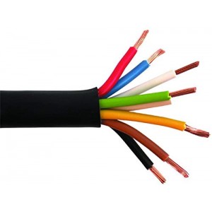Cable electrico remolque  8 (6x1.00 + 2x1.5 mm2)